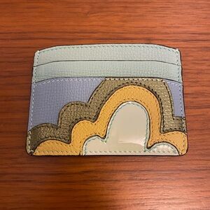 NWOT Burberry Leather Card Holder